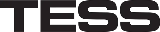 Small-TESS enkel logo svart